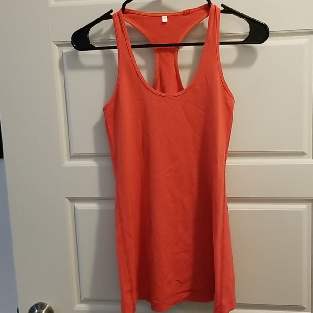 Lululemon Red Racerback Tank